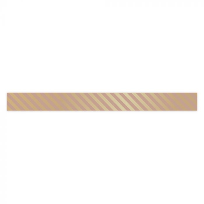 Stripes Gold Pink| Lint 5m