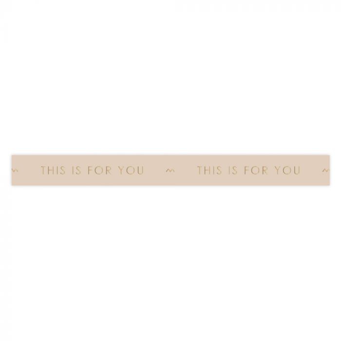 This is for you Beige| Lint 5m