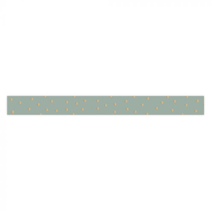 Dots Gold Lightblue| Lint 5m