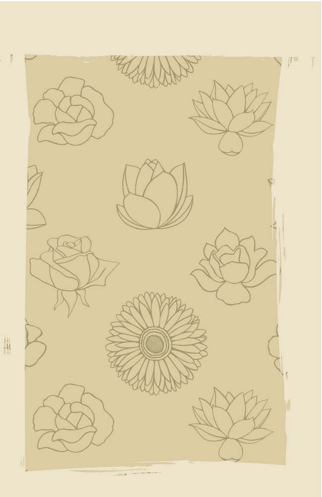 Earth | Minikaart Blooming collectie Fripperies