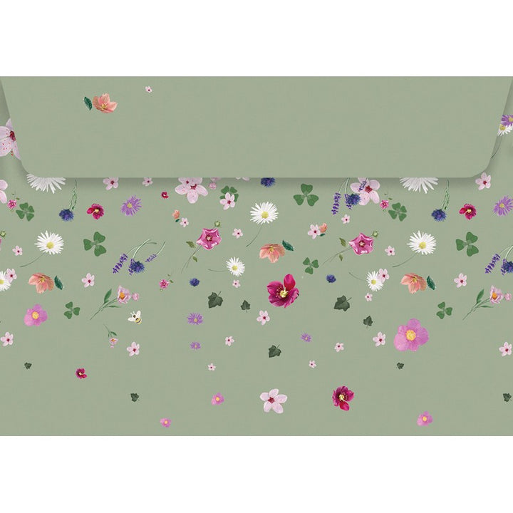 Vintage flowers| Envelop