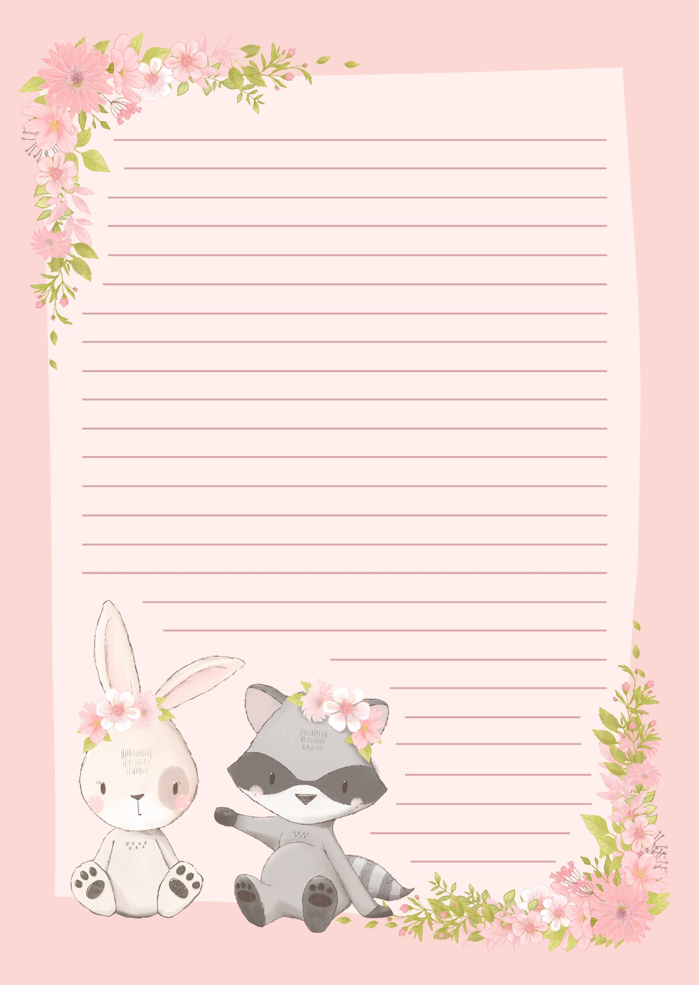 Bosdieren | Briefpapier Fripperies