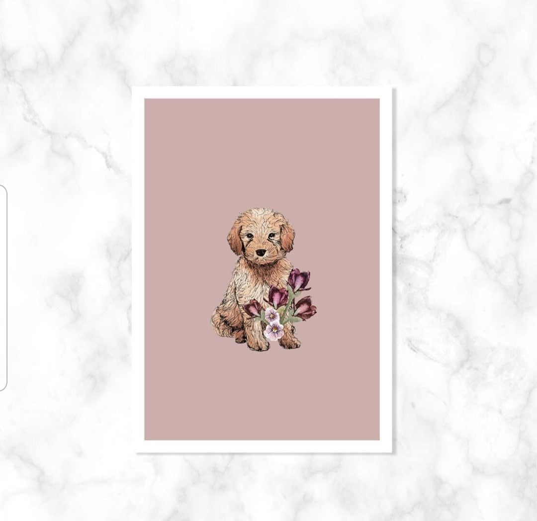 Lente hond | Kaartstudio