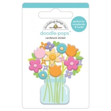 Doodlebug Design Bright Bunch Doodle-Pops (6238)