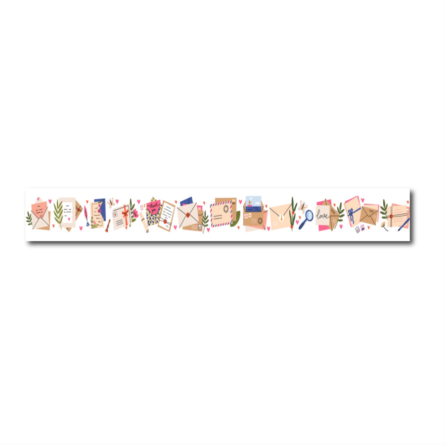 Craft enveloppen| Washitape Only Happy Things