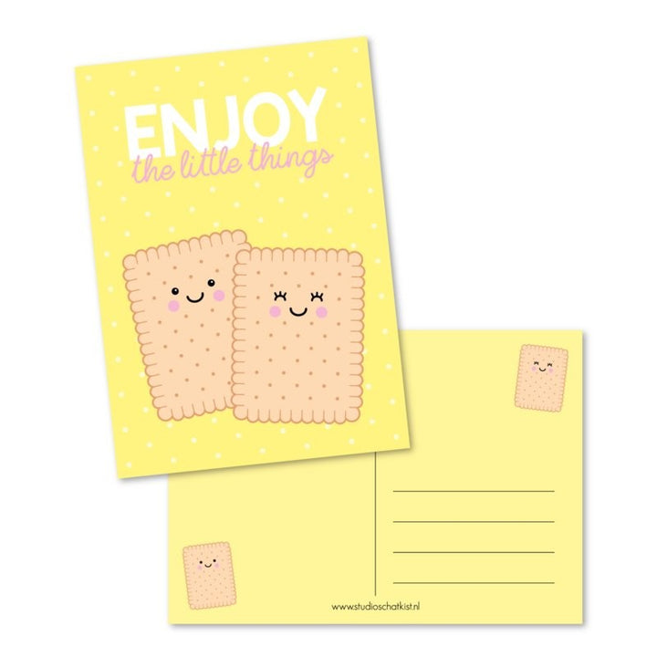 enjoy the little things | Kaart Studio Schatkist