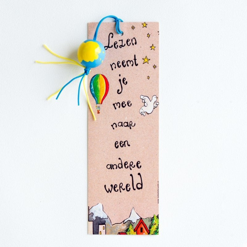 Boekenlegger wereld| Sidedish