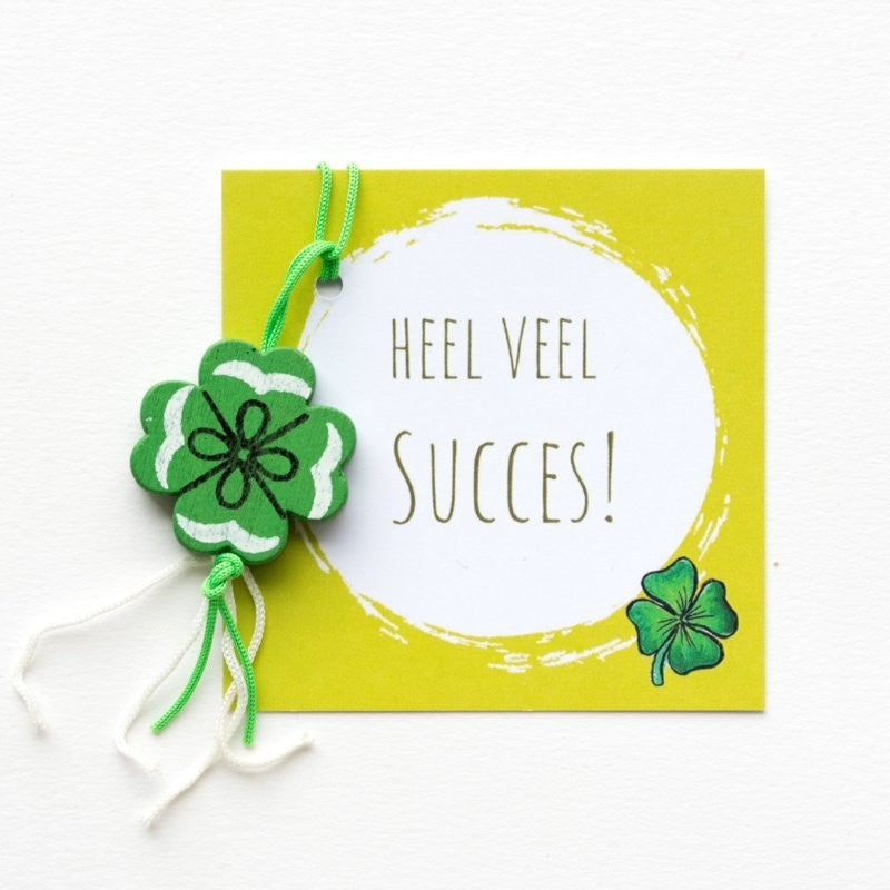 Heel veel succes| Cadeaukaartje Sidedish