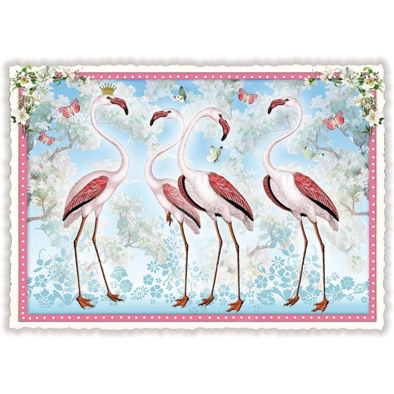 Flamingos| Kaart Edition Tausendschön