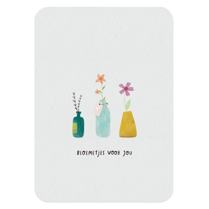 Bloemetjes voor jou| Kaart The Lemonbird