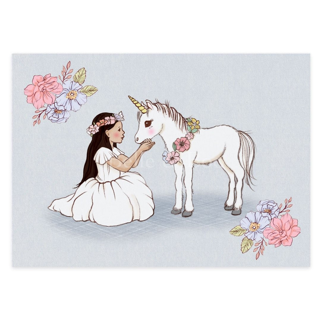 Baby Unicorn| Kaart Belle & Boo