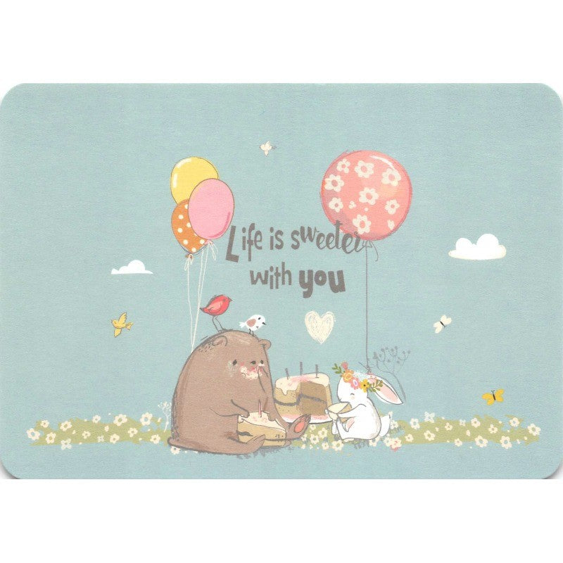 Life is sweeter | Kaart Gutrath Verlag