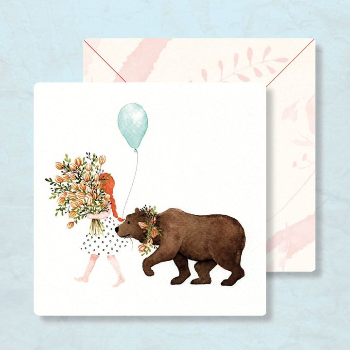 Blumen und Bär | Lizzy