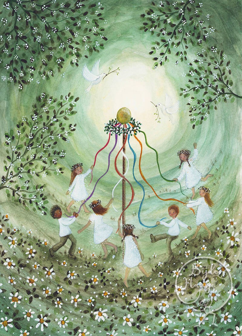 Maypole dance| Bijdehansje