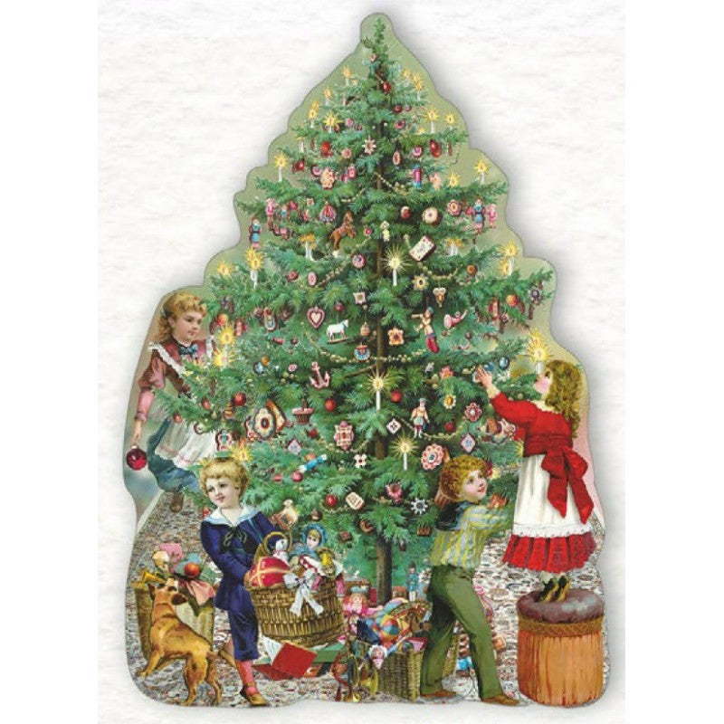 Kerstboom|(uitgesneden) Kaart Edition Tausendschön