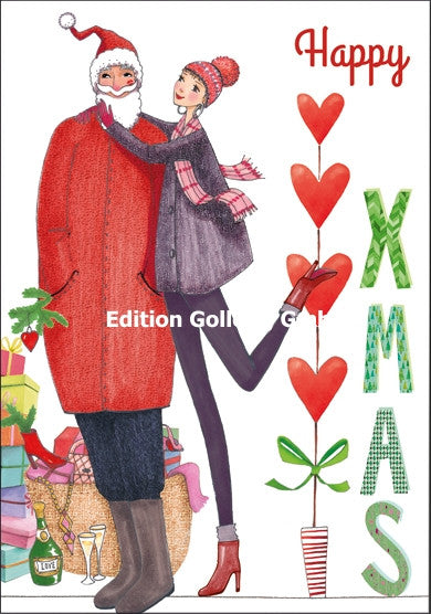 Happy X-Mas| Kerstkaart Edition Gollong