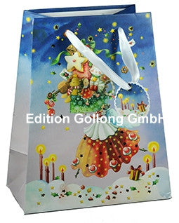 Engel met cadeau| Luxe geschenktas 1st Med.