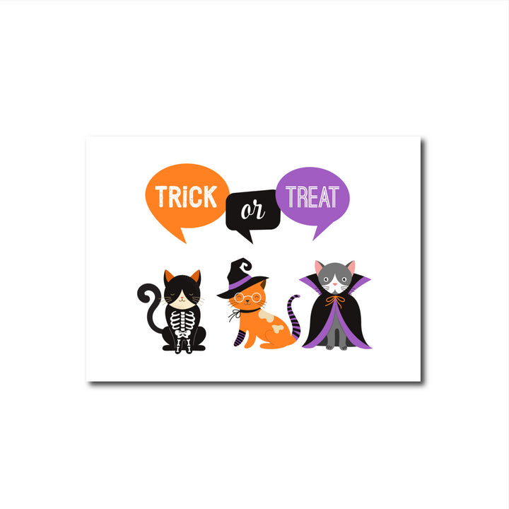Trick or treat katten| Kaart Only Happy Things
