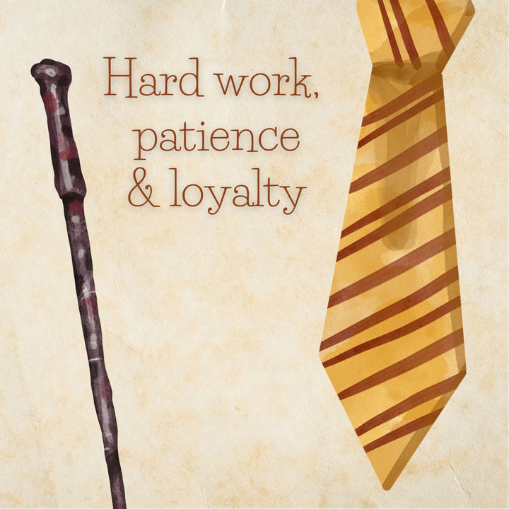 Hard work, patience & loyalty| Kaart Fripperies