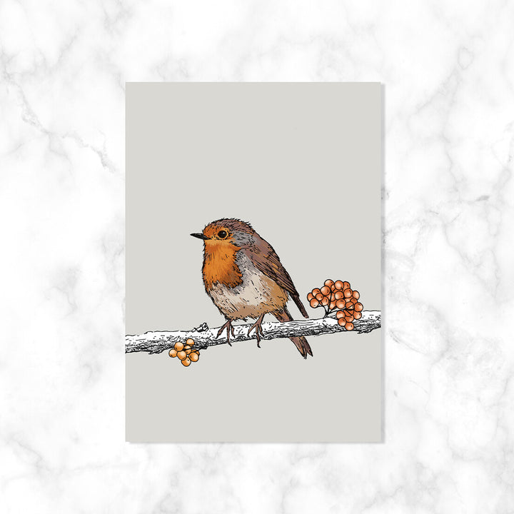 Roodborstje | Kaart Kaartstudio