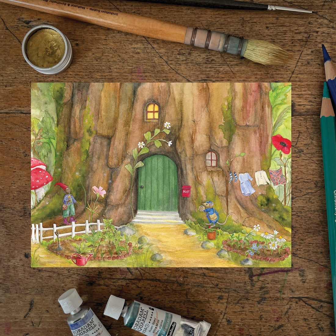 Oost west, thuis best. | Kaart Mhairi Hellbrandt Illustration