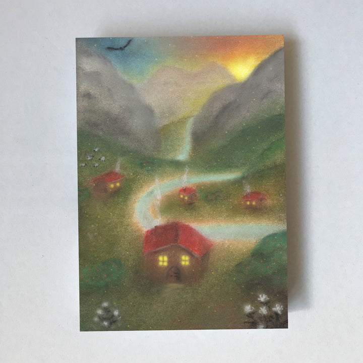 Sprookje 'Dorpje' Waldorf kaart | Kaart Lot Bouwes