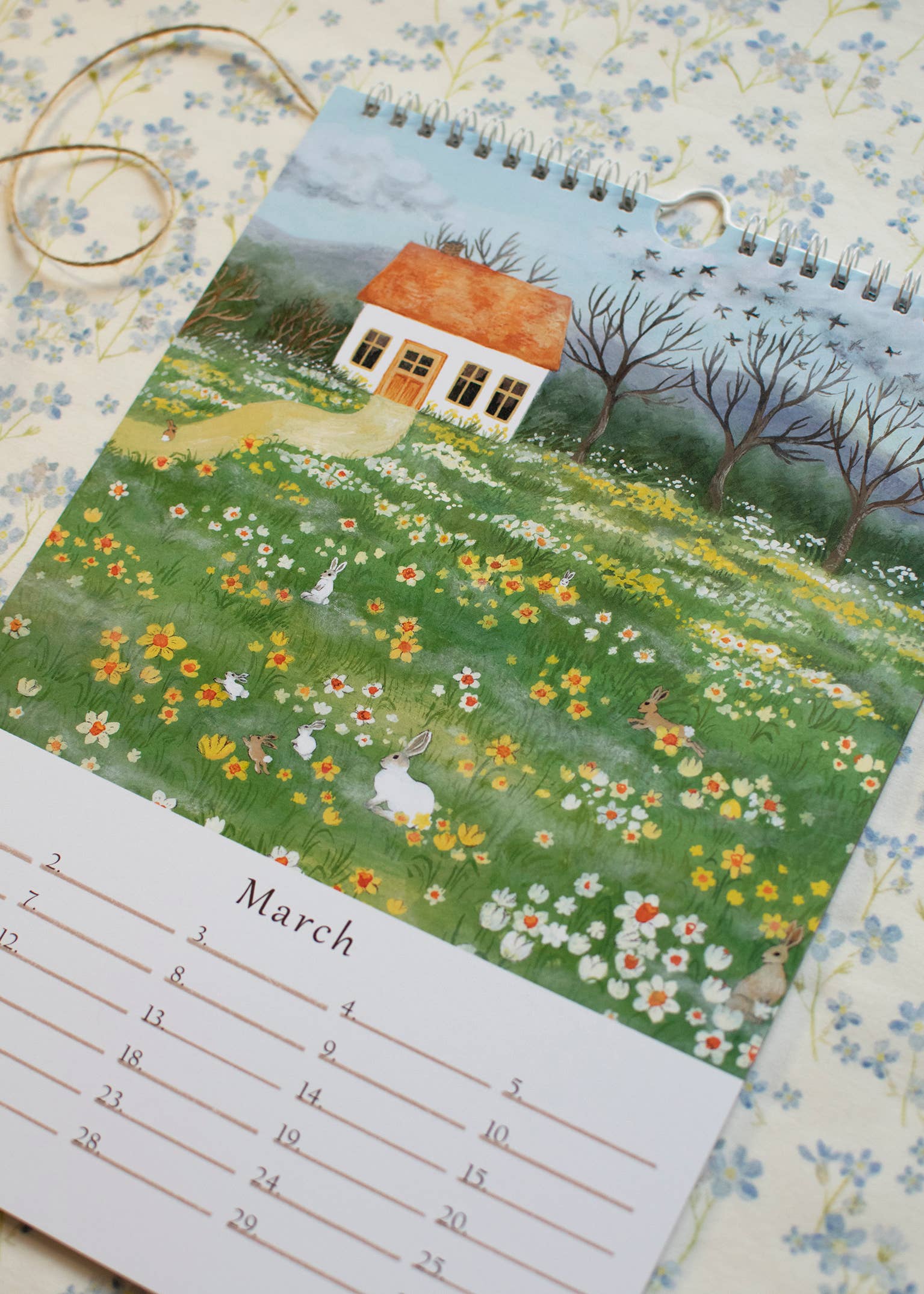Vredige momenten verjaardagskalender: 21 x 29.7 cm (8.2 x 11.4 inches)