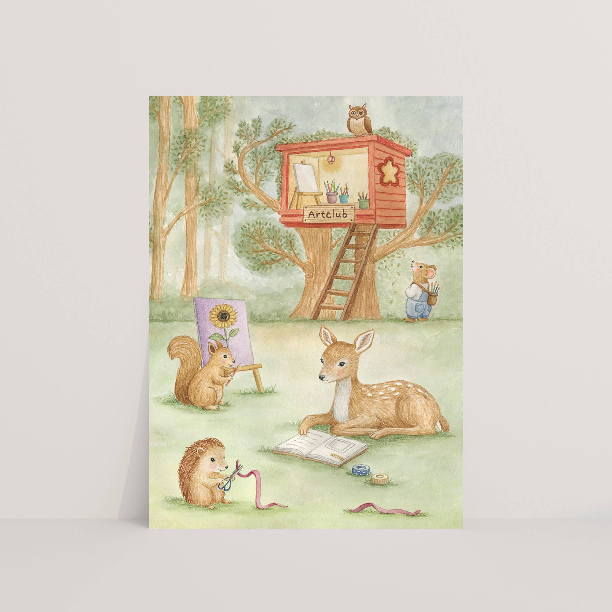 Ansichtkaart "Artclub" | Kaart Appeloogje