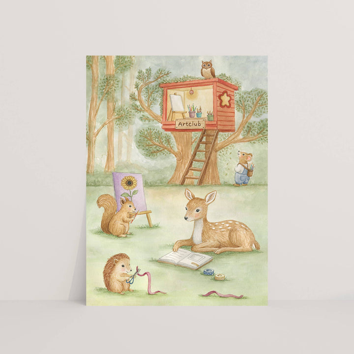 Ansichtkaart "Artclub" | Kaart Appeloogje