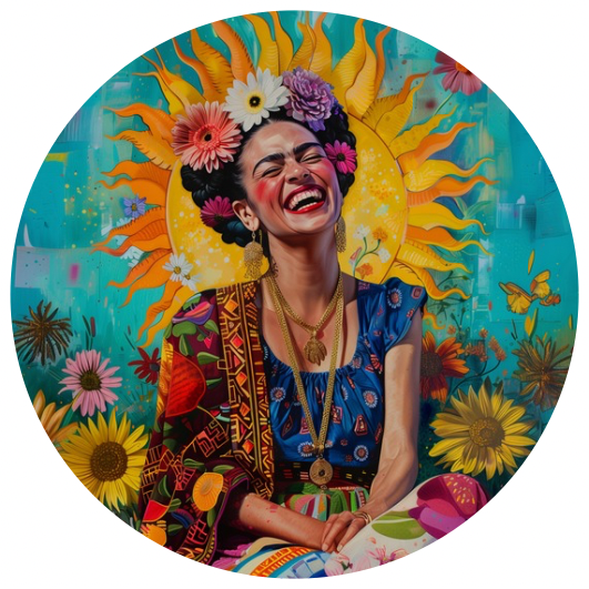 Frida Kahlo: Sunshine | Sluitstickers 10st.