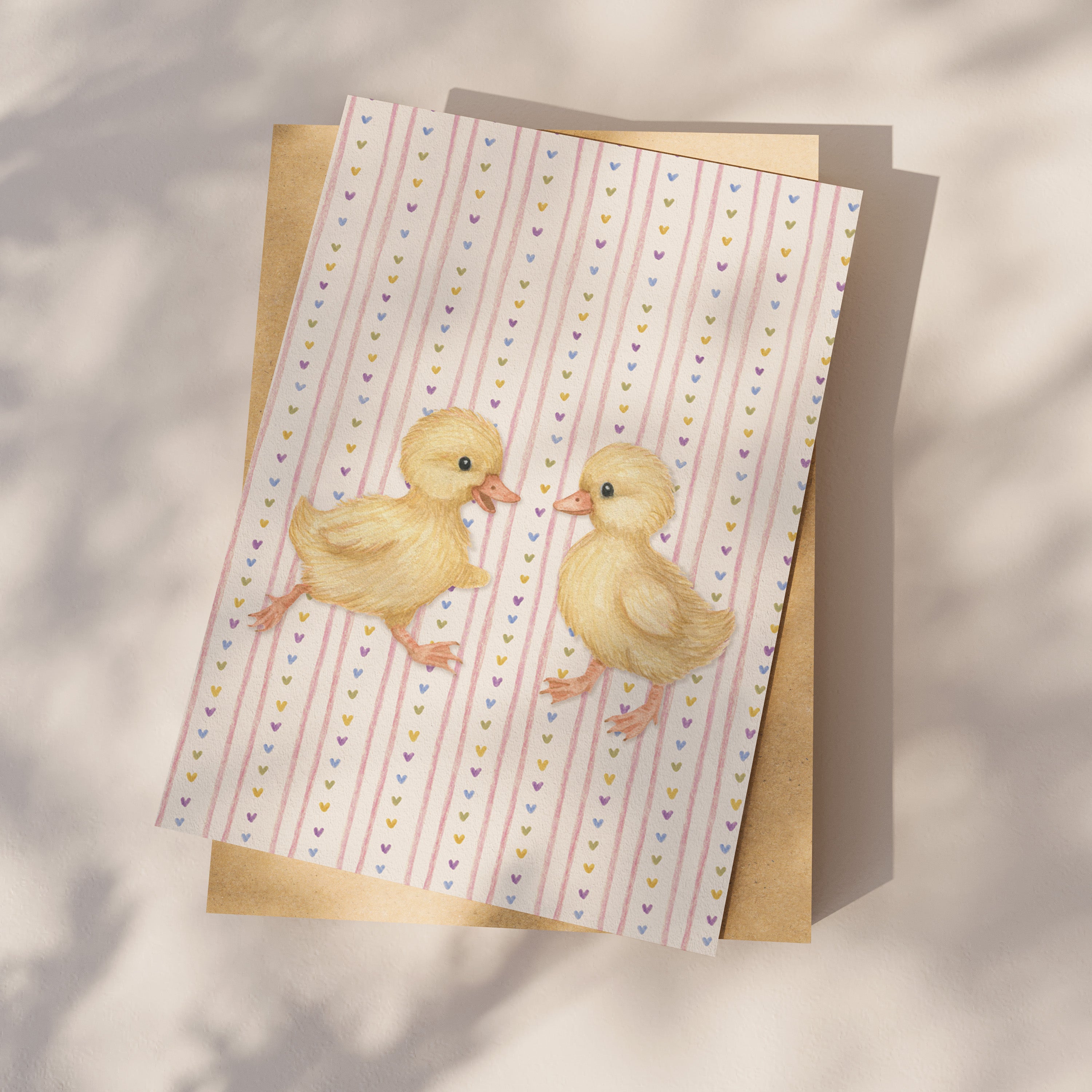 Ansichtkaart eendjes | Kaart Appeloogje