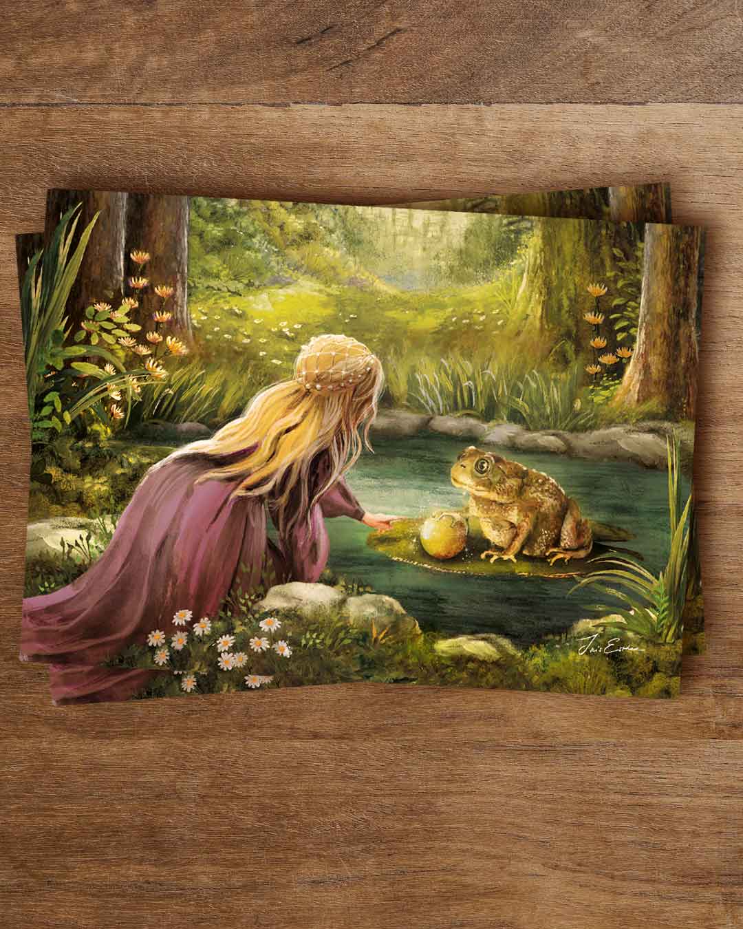 The Frog Prince | Kaart Iris Esther