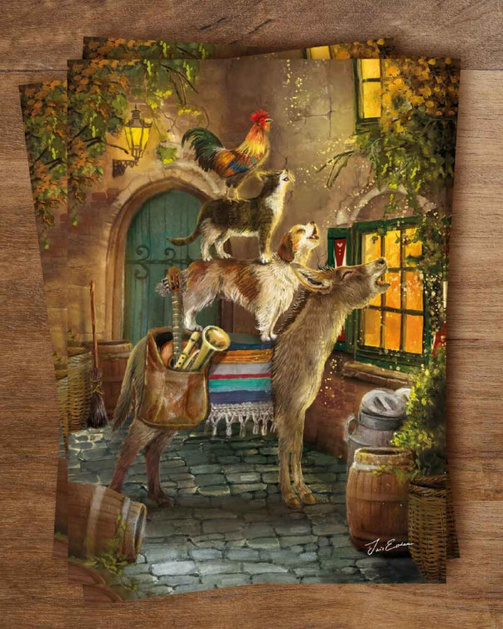 The Bremen Town Musicians | Kaart Iris Esther