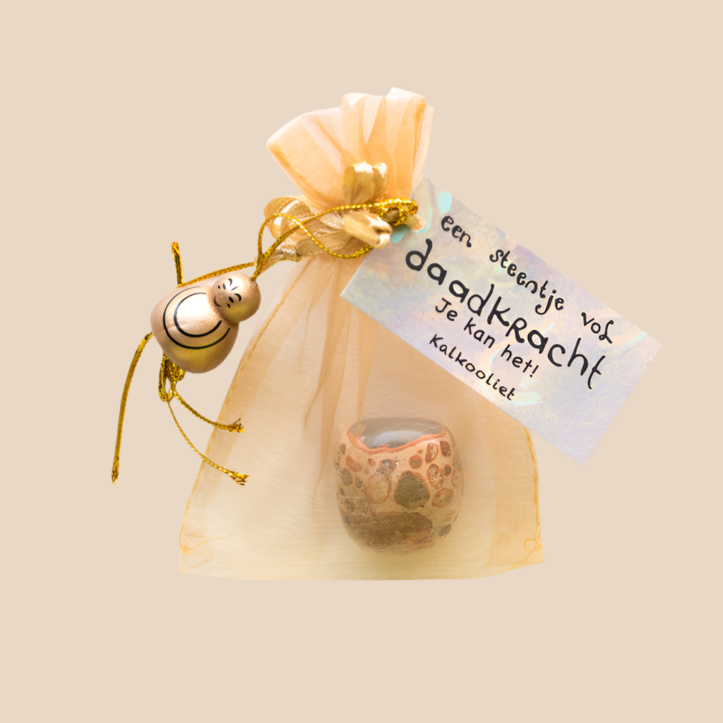 Steentje vol daadkracht