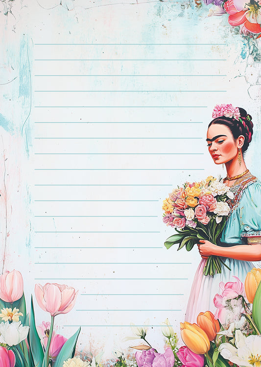 Frida Kahlo: Spring | Briefpapier Fripperies