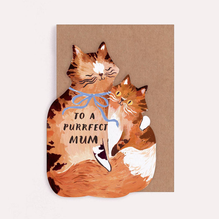 Purrfect Mama Kattenkaart | Moederdagkaarten voor kattenliefhebbers