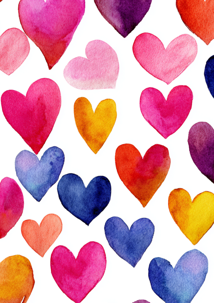 Valentine: Hearts NO. 02 |  Cadeaukaart Fripperies