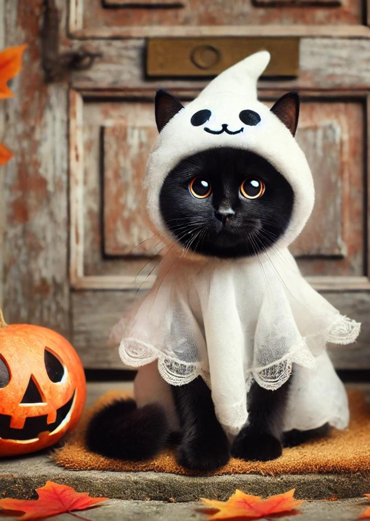 Black Cats: Spookje | Kaart Fripperiest