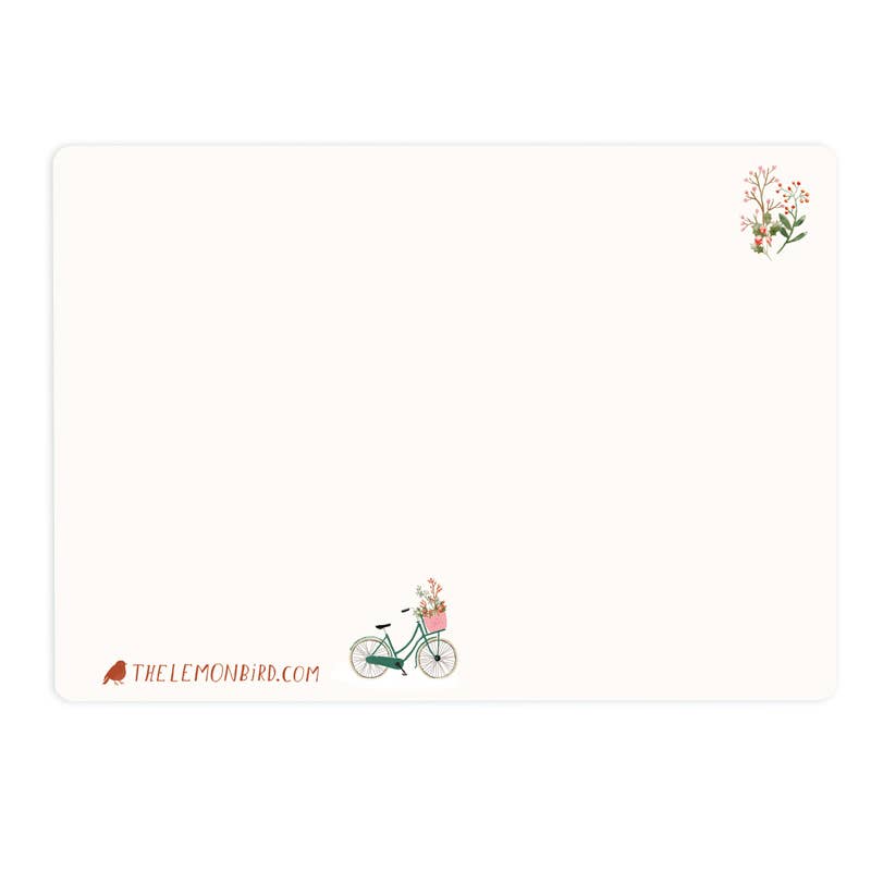 Kaart kerst / winter Noors huis in de sneeuw | Kaart The Lemonbird