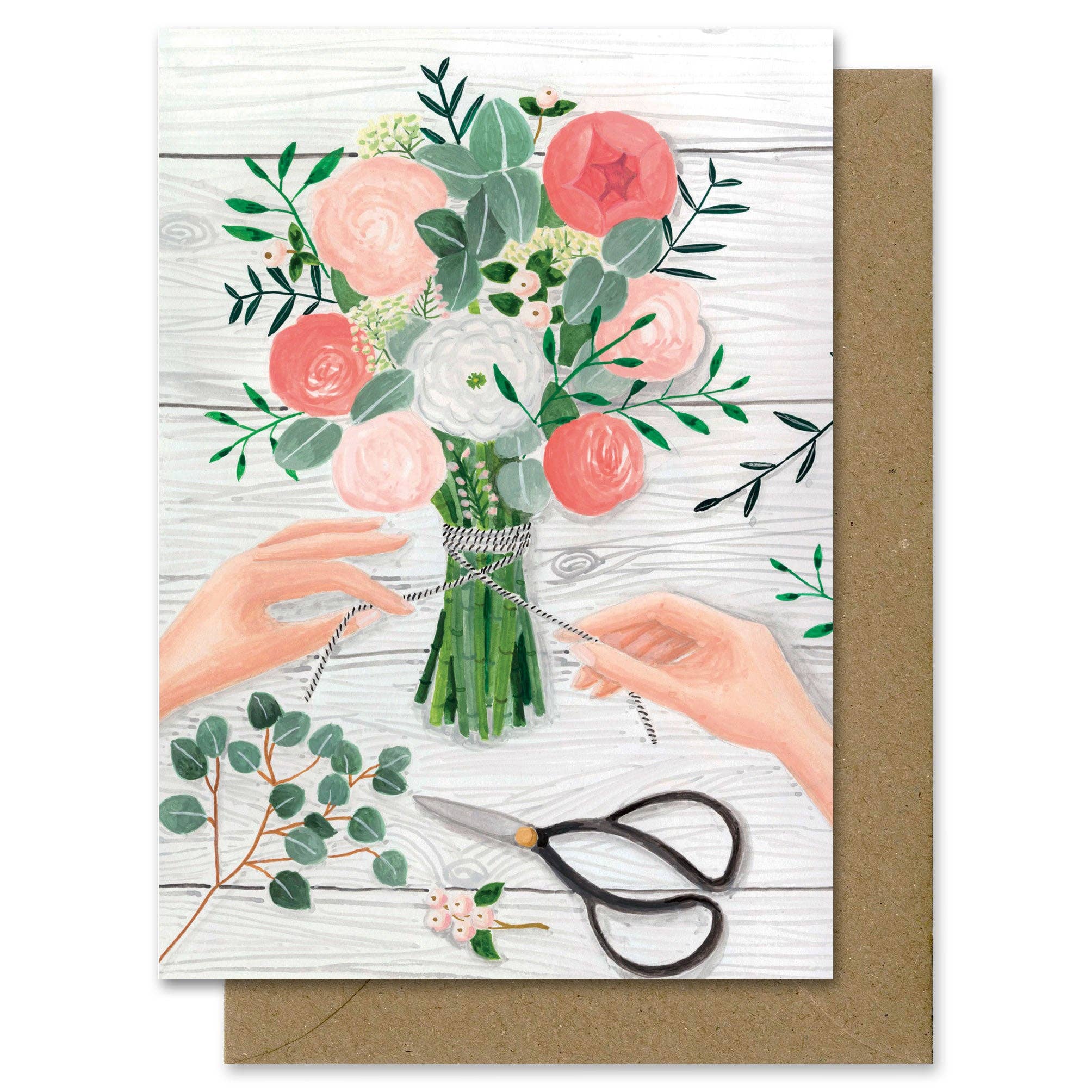 Ansichtkaart The Bouquet: Zonder envelop