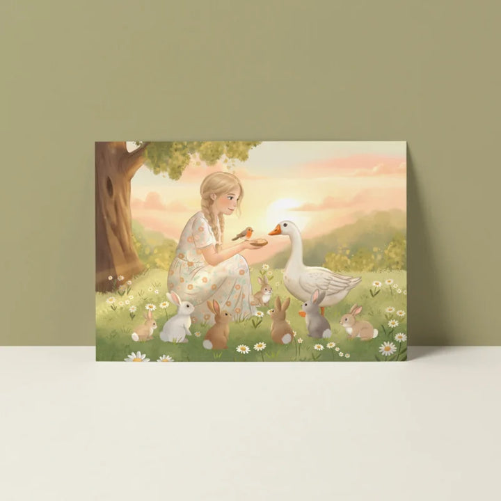 Veld van haar dromen | Kaart Studio Poppybird