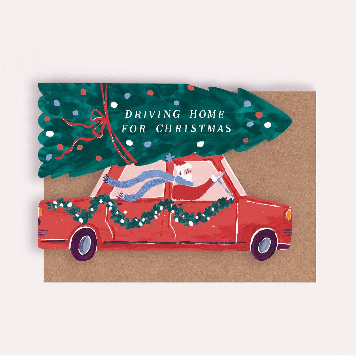 Driving Home For Christmas-kaart | Kerstkaarten 2026