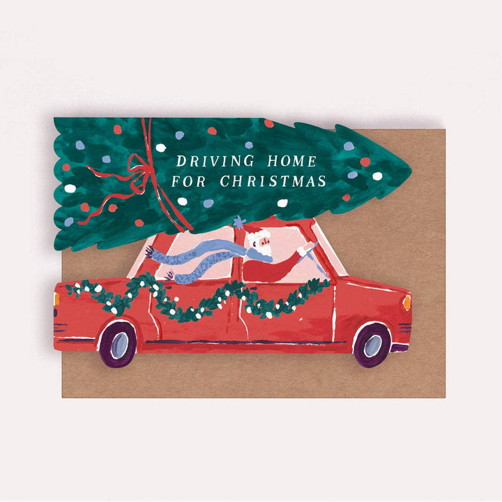 Driving Home For Christmas-kaart | Kerstkaarten 2026