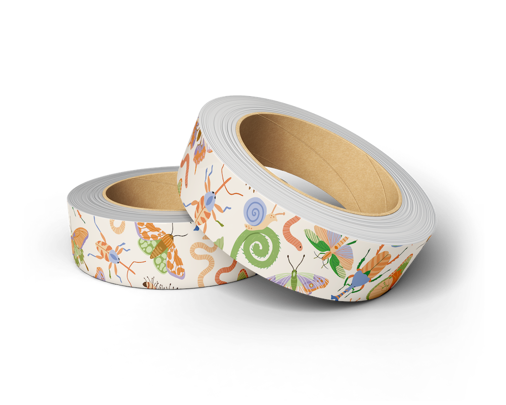 Washitape - insects - kriebel beestjes