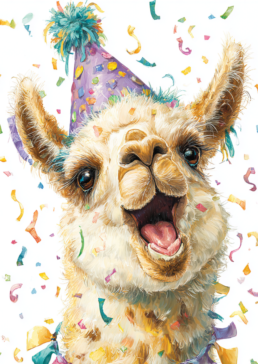 Feest: Alpaca | Kaart Fripperies