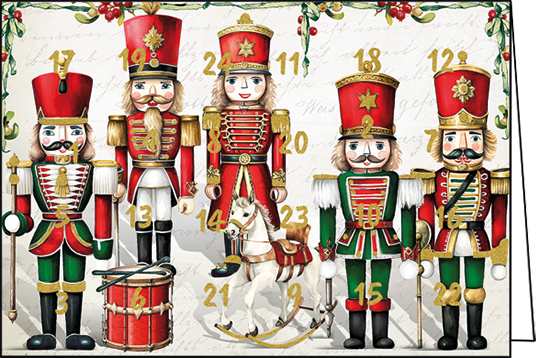 Notenkraker | Adventskalender kaart Edition Gollong
