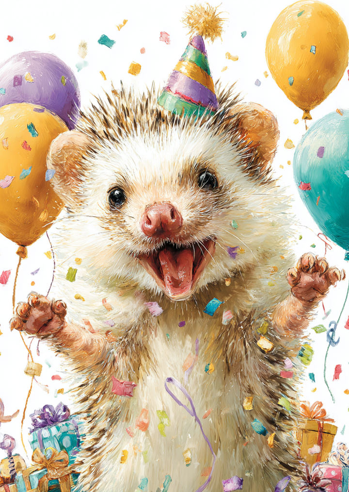 Feest: Egel | Kaart Fripperies