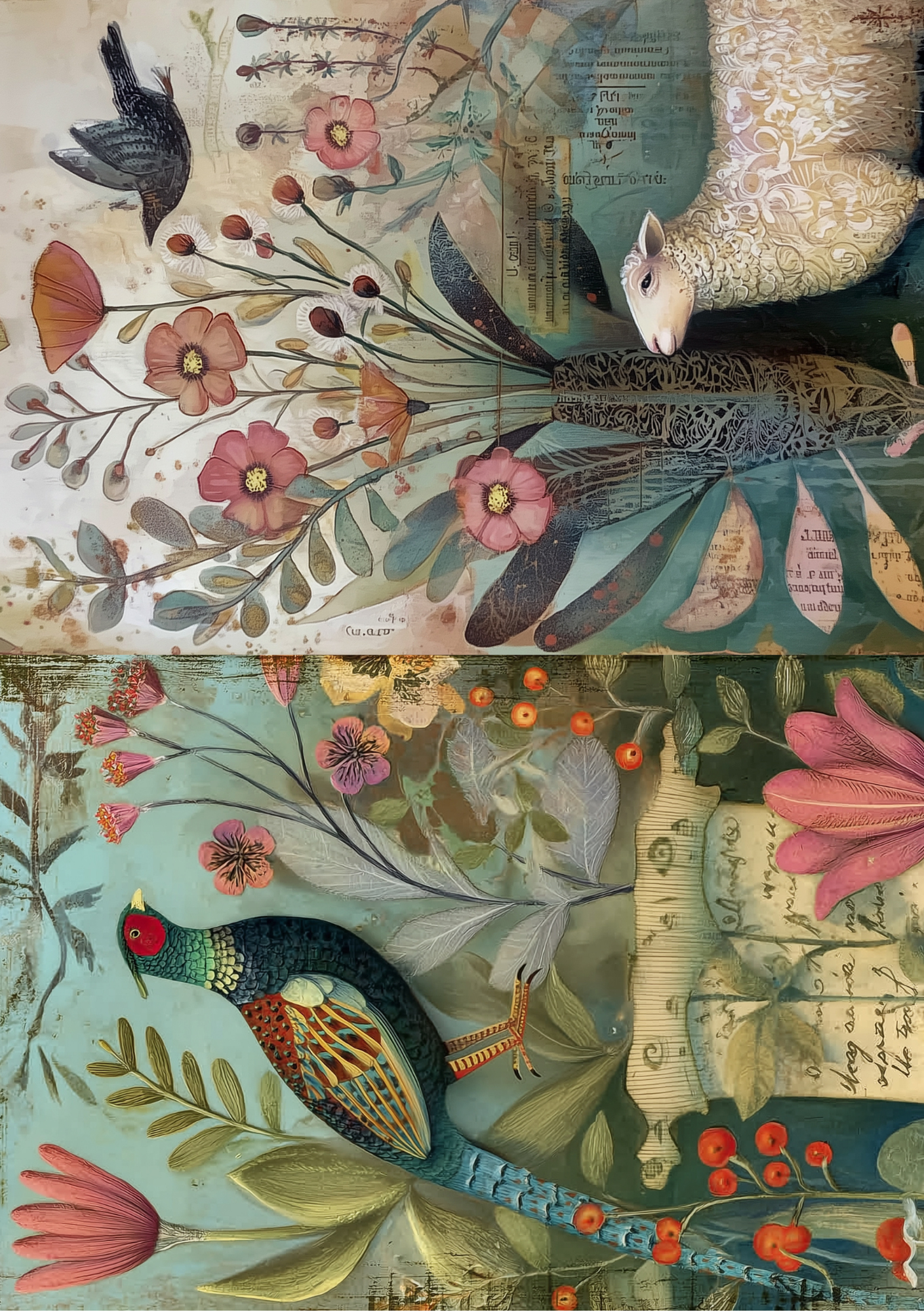 Folk Art Animals | Journal Paperpack Fripperies