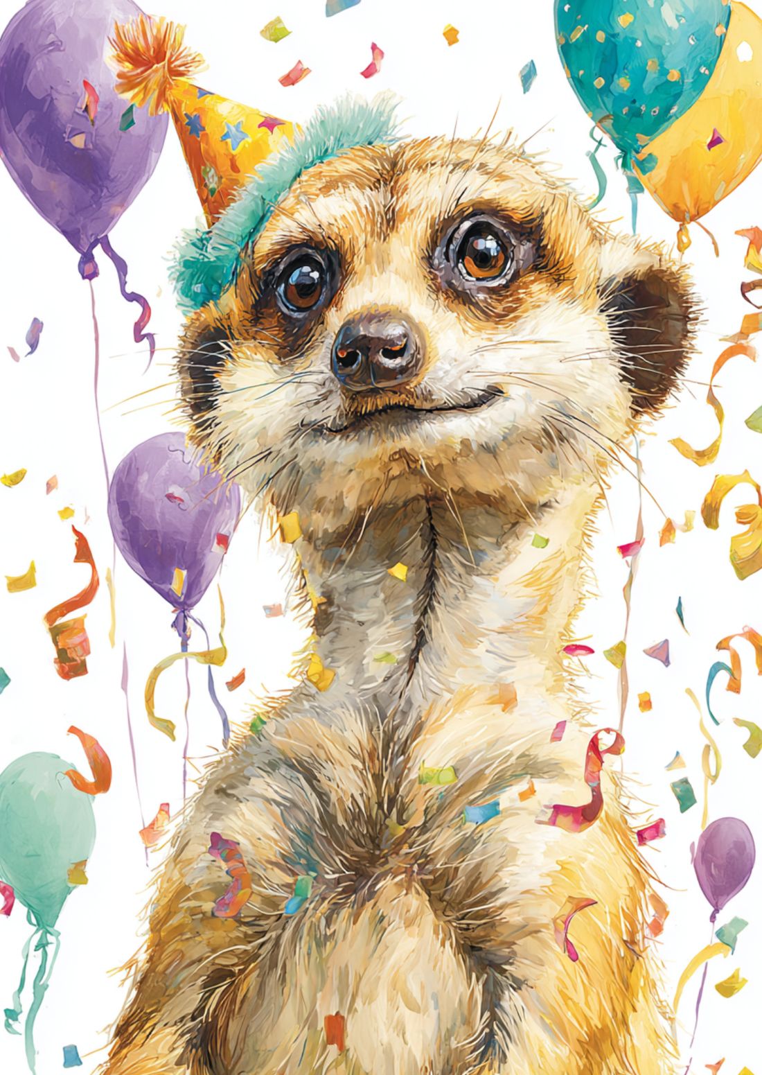 Feest: Stokstaartje | Kaart Fripperies