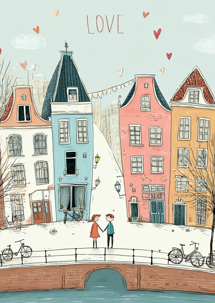 Valentijn 2026: Love Lives Here | Kaart Fripperies